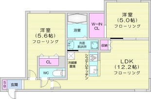 学園前駅 徒歩2分 2階の物件間取画像